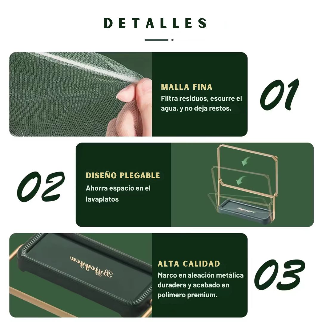 Escurridor plegable Deluxe